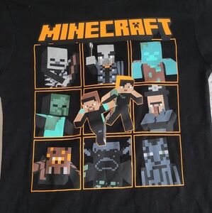 Lot of 4 Minecraft Tees S (6-7)